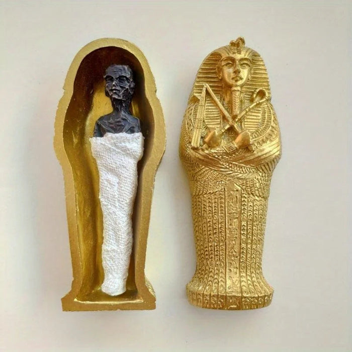 Egyptian Mummy Sarcophagus – Decorative Piece