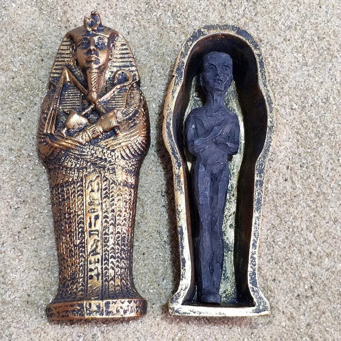 Egyptian Mummy Sarcophagus – Decorative Piece