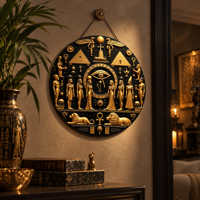 Ancient Egyptian Medallion – Decorative Symbol