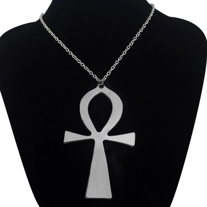 Ankh – Egyptian Necklace & Vintage Earrings Set