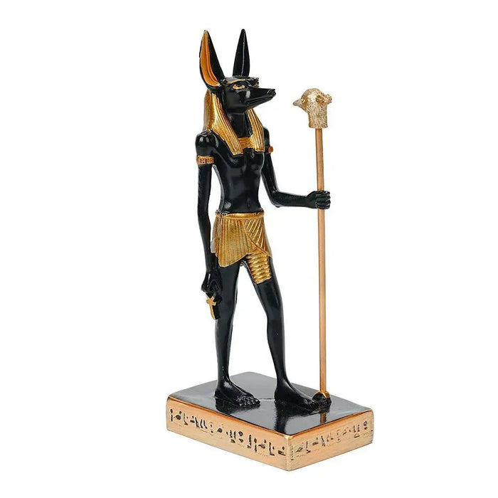 Mystical Anubis – Egyptian Resin Statue
